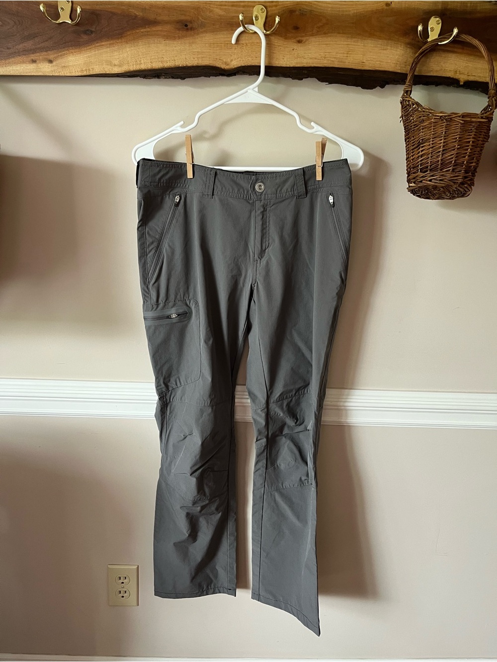 Gander Mountain Guide Series Hinting Hiking Grey Pants 6